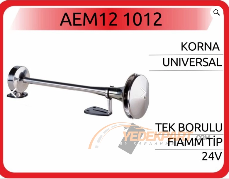 KORNA 24V TEK BORULU FIAM TIP